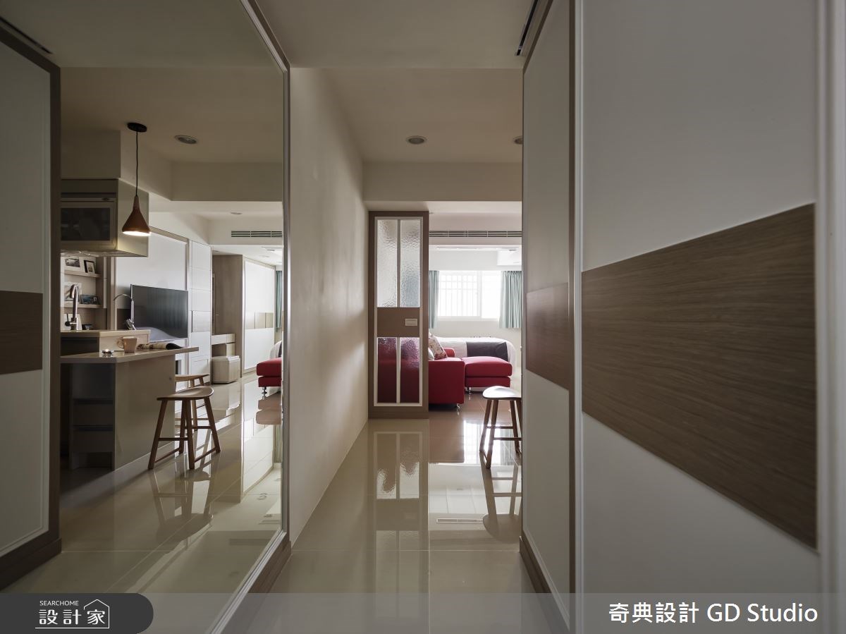 10坪老屋(16~30年)＿休閒風玄關案例圖片＿奇典設計＿奇典_08之1