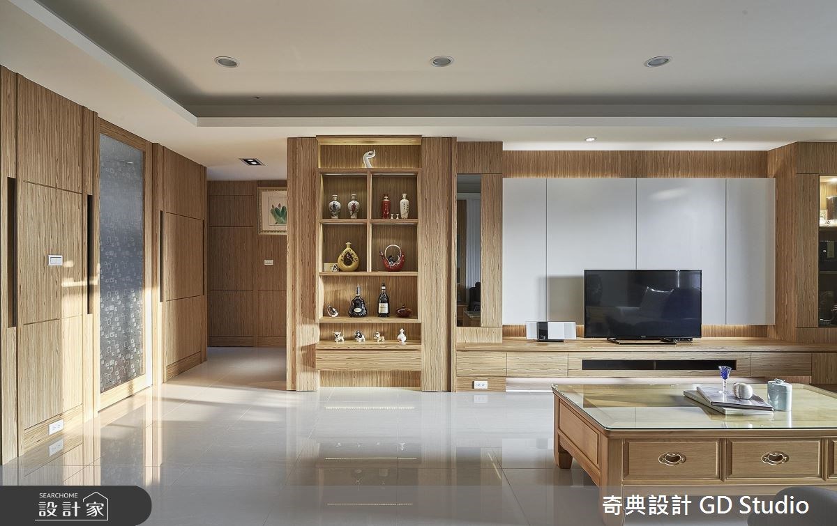 36坪預售屋＿人文禪風客廳案例圖片＿奇典設計＿奇典_09之5
