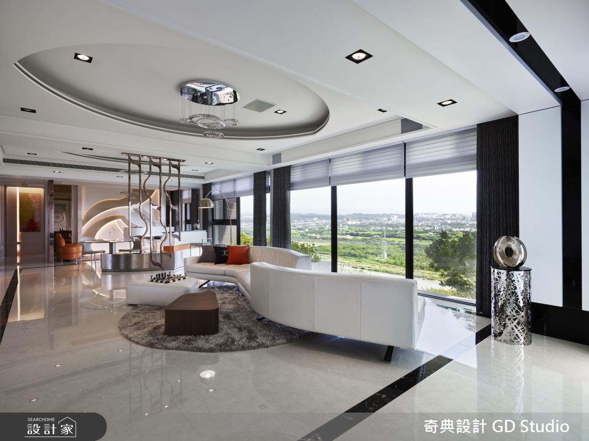 70坪新成屋(5年以下)＿現代風客廳案例圖片＿奇典設計＿奇典_10之2