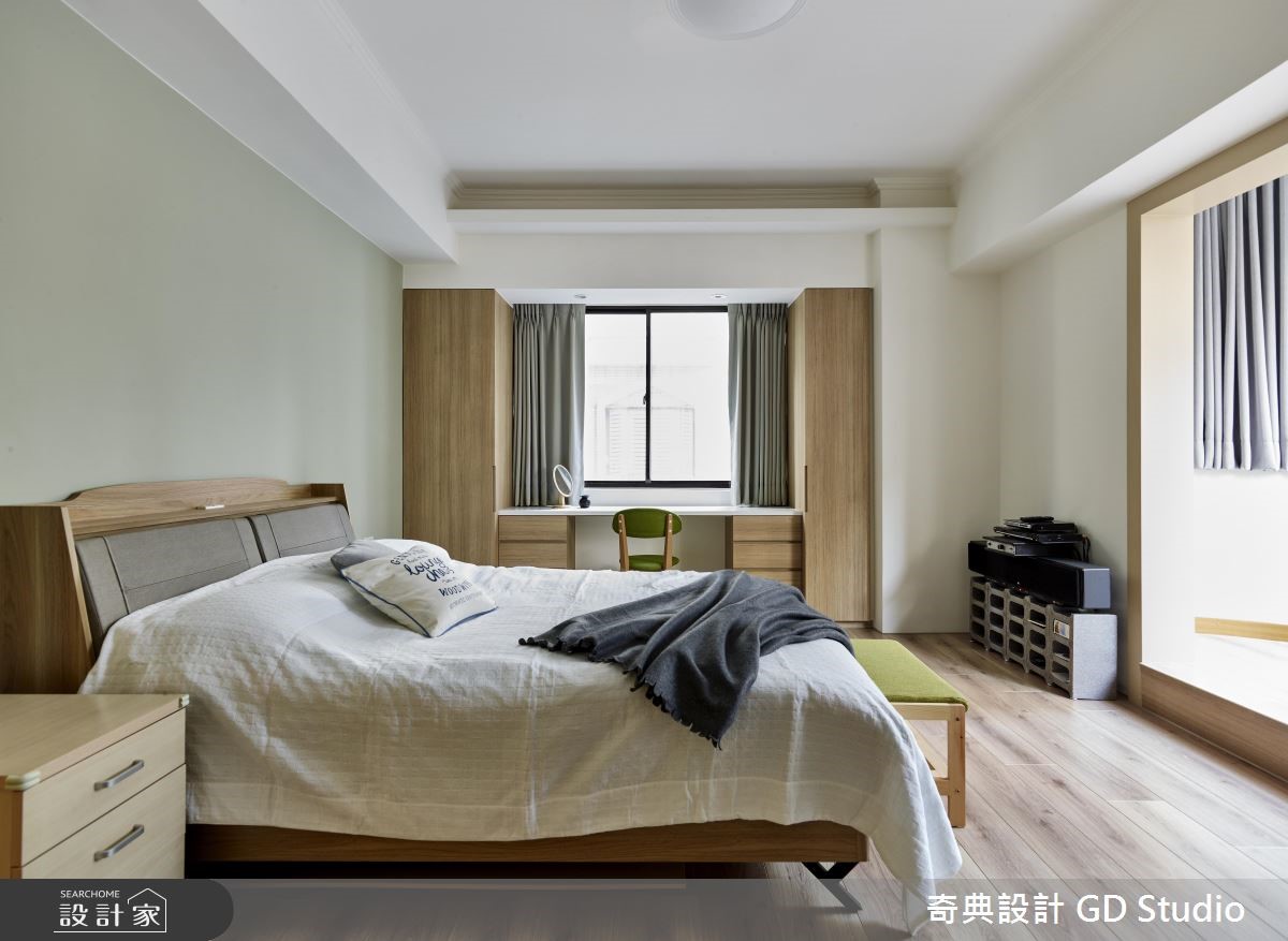 60坪老屋(16~30年)＿休閒風臥室案例圖片＿奇典設計＿奇典_11之16