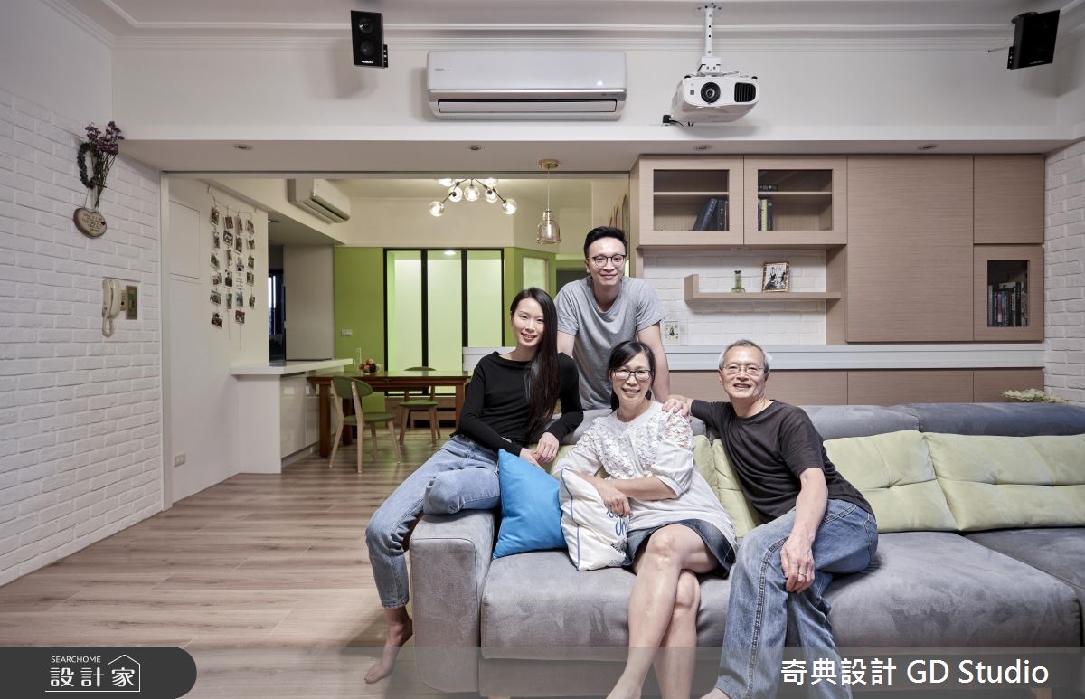 60坪老屋(16~30年)＿休閒風客廳案例圖片＿奇典設計＿奇典_11之11