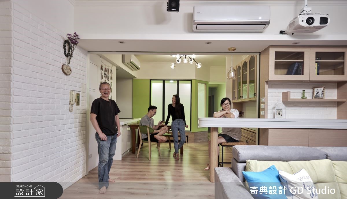 60坪老屋(16~30年)＿休閒風客廳案例圖片＿奇典設計＿奇典_11之13