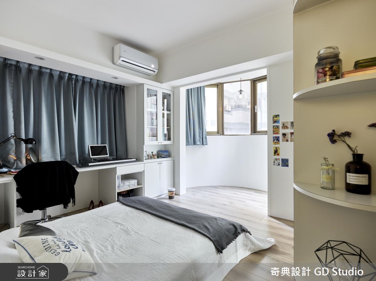 60坪老屋(16~30年)＿休閒風臥室案例圖片＿奇典設計＿奇典_11之14