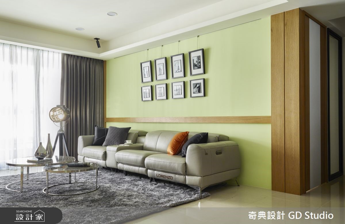 35坪中古屋(5~15年)＿北歐風客廳案例圖片＿奇典設計＿奇典_12之5