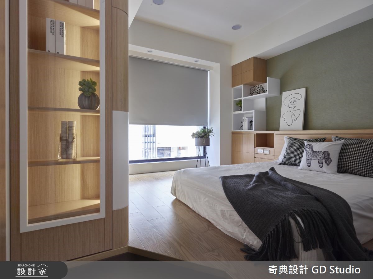 35坪中古屋(5~15年)＿北歐風臥室案例圖片＿奇典設計＿奇典_12之14