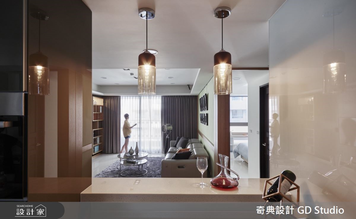 35坪中古屋(5~15年)＿北歐風吧檯案例圖片＿奇典設計＿奇典_12之8