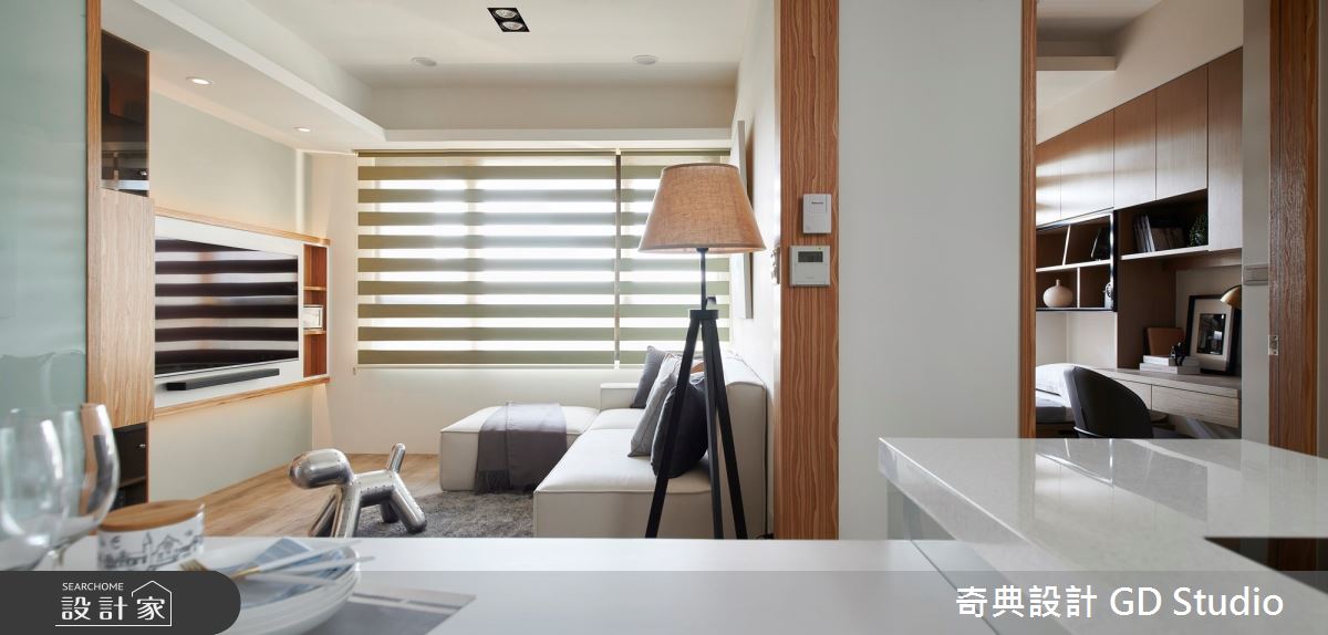 21坪中古屋(5~15年)＿日式無印風客廳餐廳案例圖片＿奇典設計＿奇典_14之7