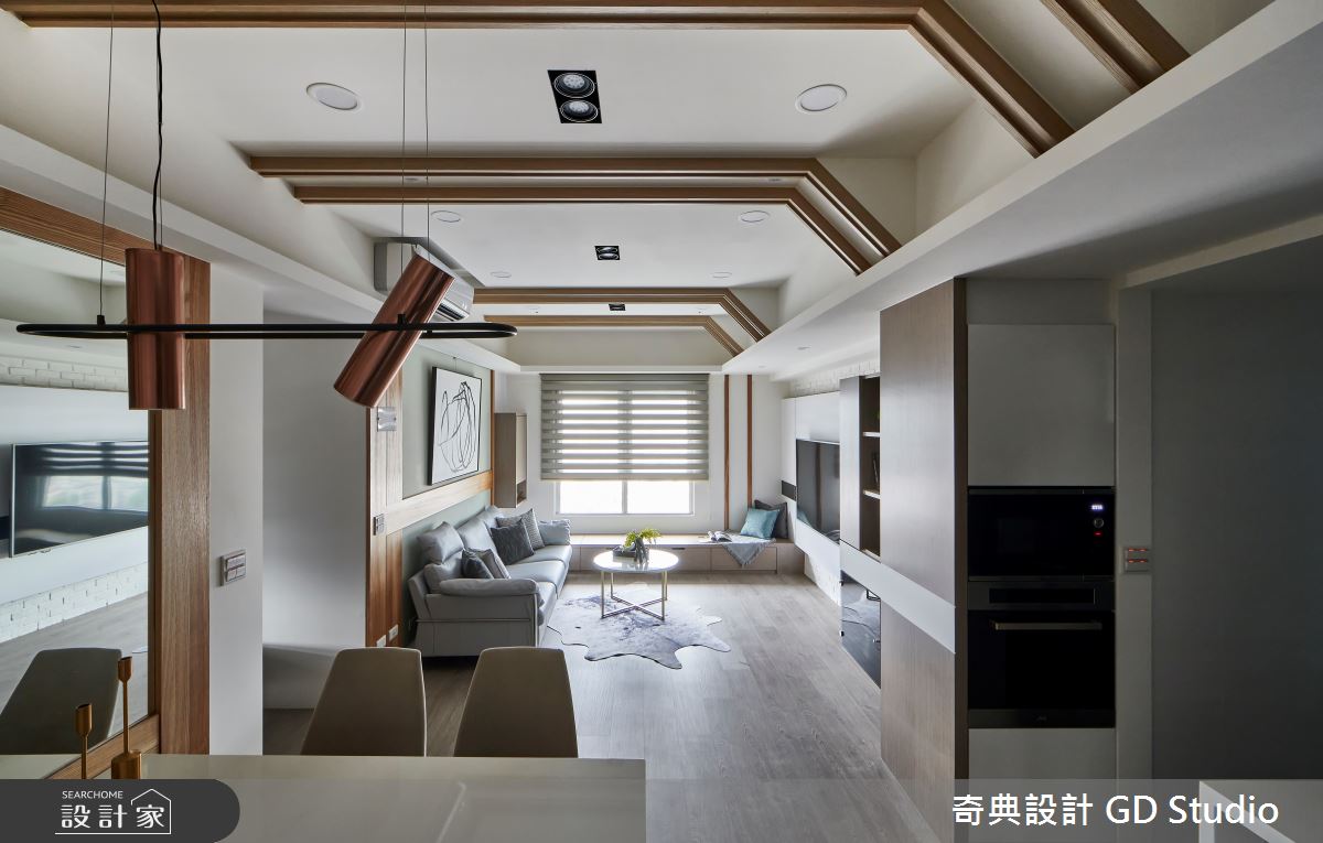 30坪預售屋＿現代風客廳餐廳案例圖片＿奇典設計＿奇典_16之8