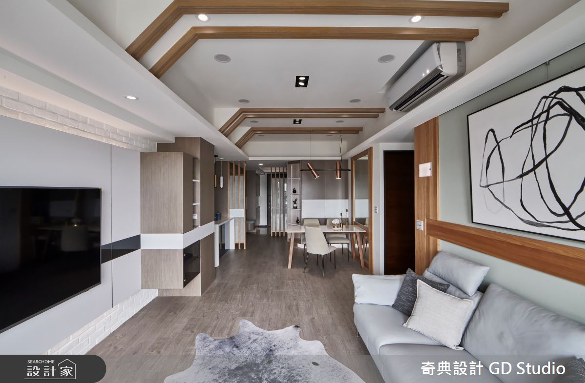 30坪預售屋＿現代風客廳案例圖片＿奇典設計＿奇典_16之11