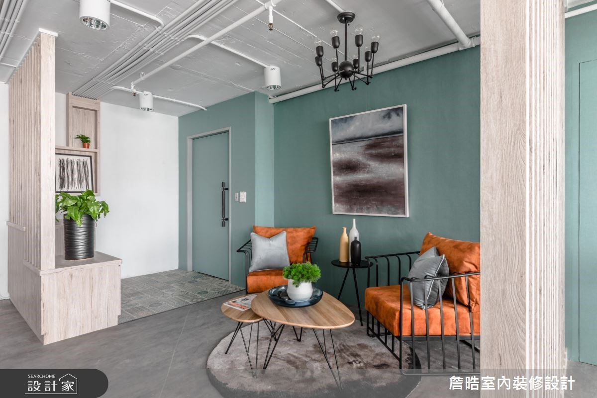 30坪老屋(16~30年)＿現代風商業空間案例圖片＿詹晧室內裝修設計有限公司＿詹晧設計01_30坪老屋翻新現代風之4