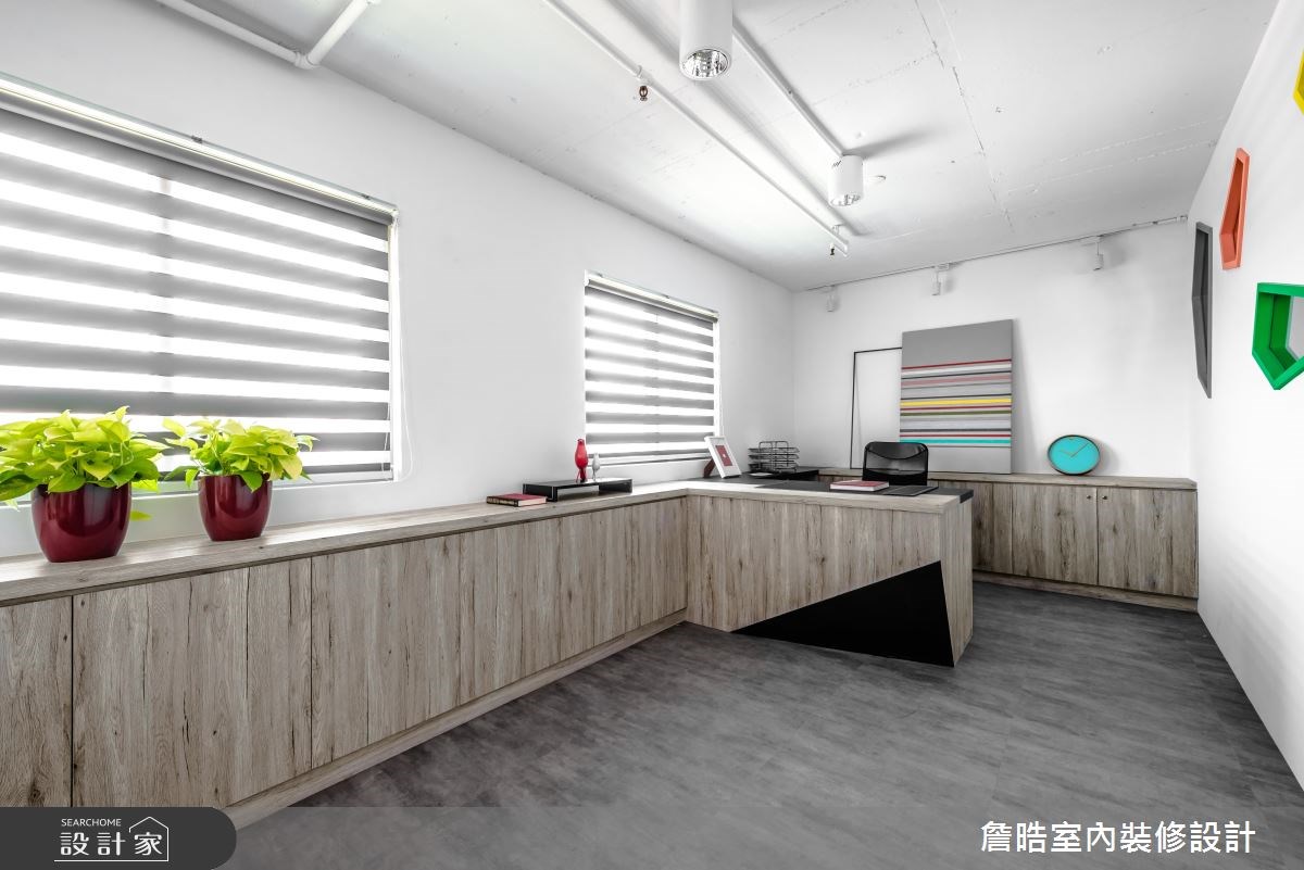 30坪老屋(16~30年)＿現代風商業空間案例圖片＿詹晧室內裝修設計有限公司＿詹晧設計01_30坪老屋翻新現代風之10