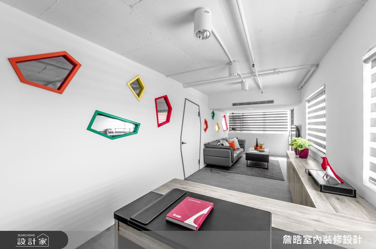 30坪老屋(16~30年)＿現代風商業空間案例圖片＿詹晧室內裝修設計有限公司＿詹晧設計01_30坪老屋翻新現代風之12