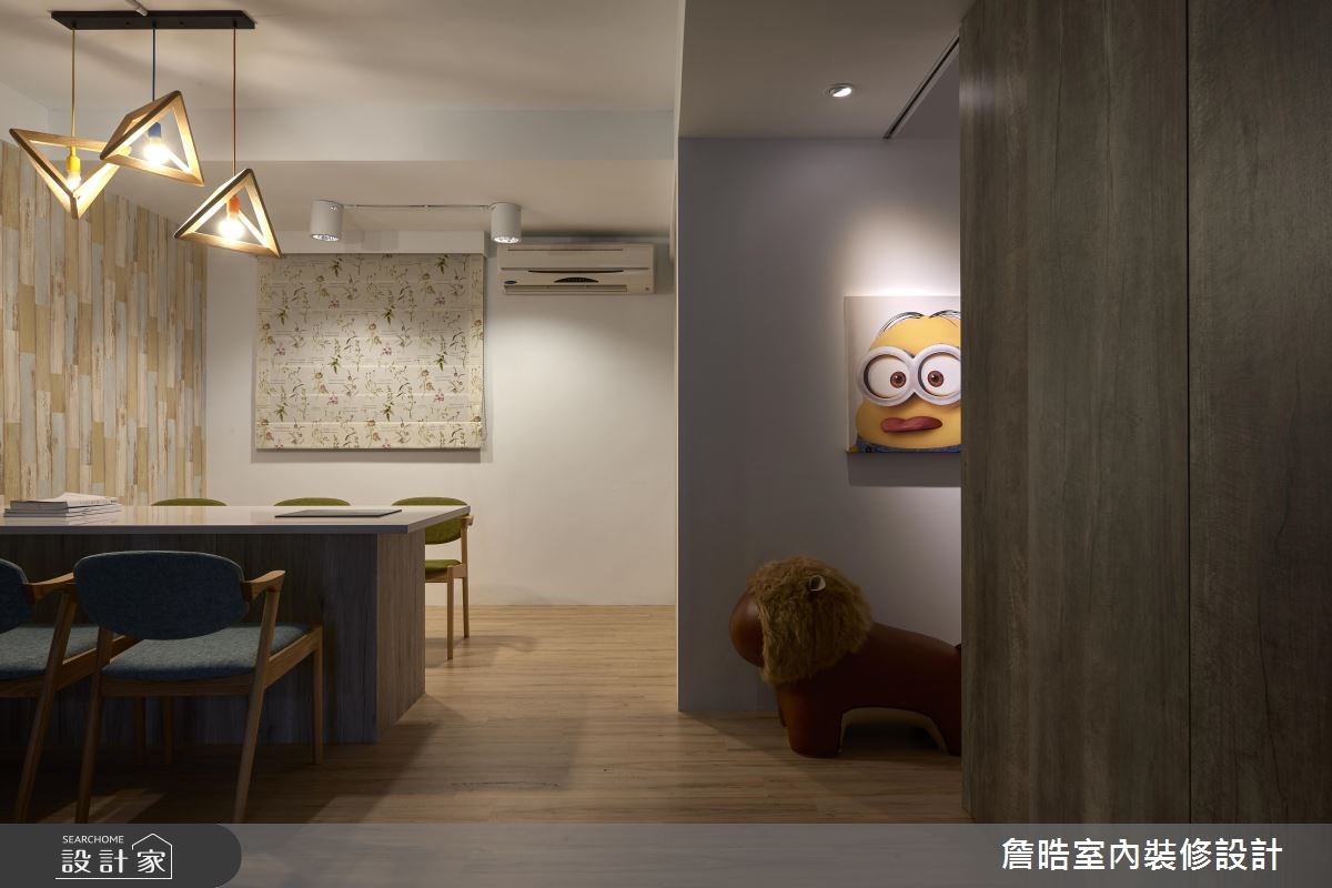 20坪老屋(16~30年)＿現代風餐廳案例圖片＿詹晧室內裝修設計有限公司＿詹晧設計02_20坪老屋翻新現代風之10