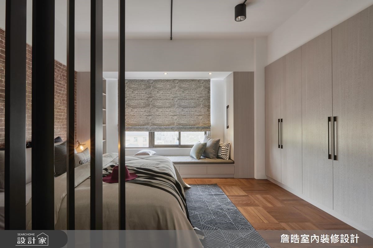 45坪中古屋(5~15年)＿現代風臥室案例圖片＿詹晧室內裝修設計有限公司＿詹晧設計03_45坪中古屋現代風之7