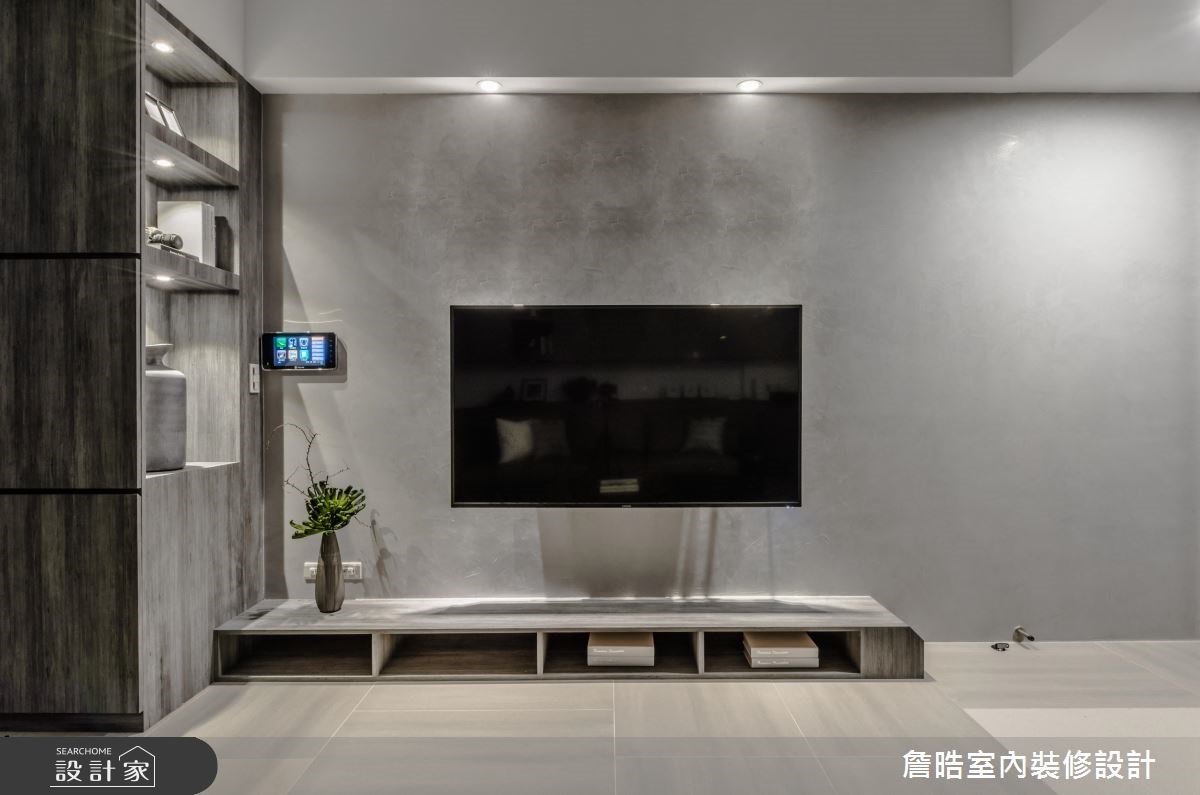 60坪新成屋(5年以下)＿現代風客廳案例圖片＿詹晧室內裝修設計有限公司＿詹晧設計04_60坪現代風之9