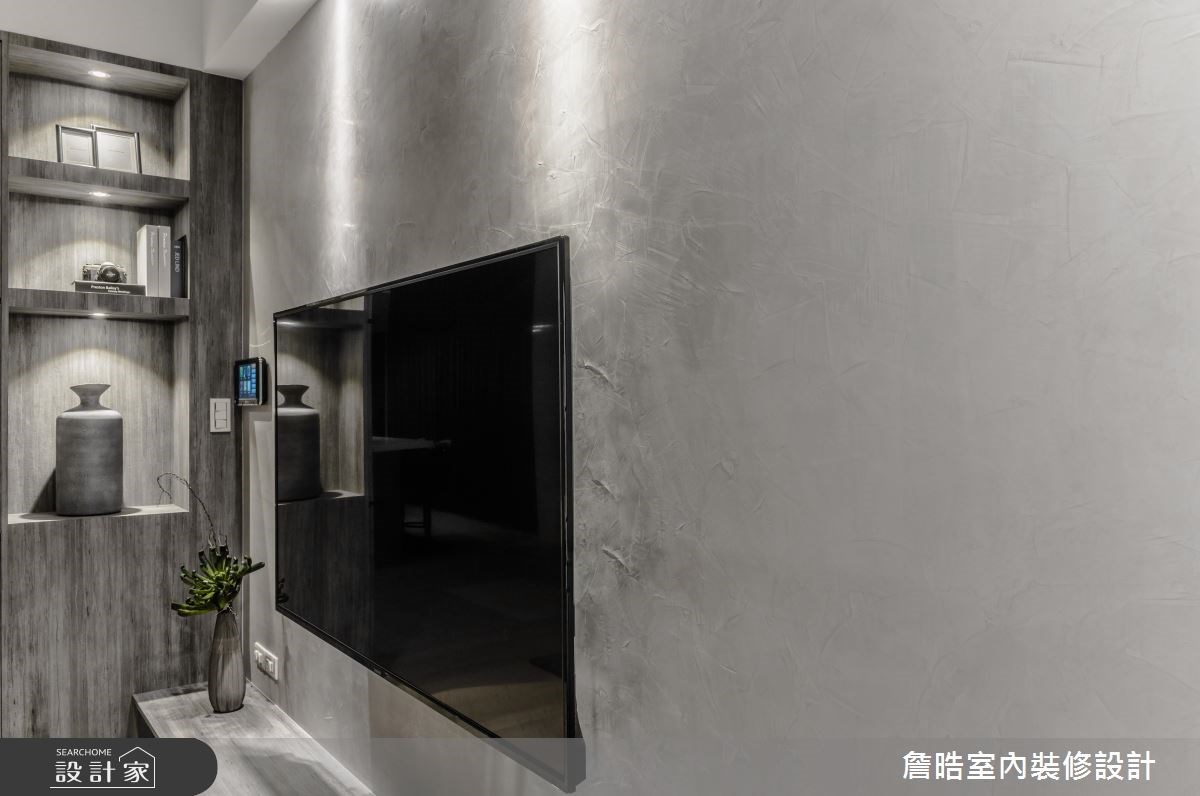 60坪新成屋(5年以下)＿現代風客廳案例圖片＿詹晧室內裝修設計有限公司＿詹晧設計04_60坪現代風之10