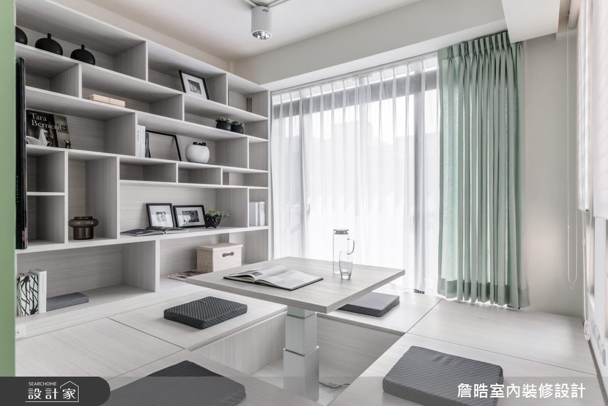 60坪新成屋(5年以下)＿現代風和室案例圖片＿詹晧室內裝修設計有限公司＿詹晧設計04_60坪現代風之18