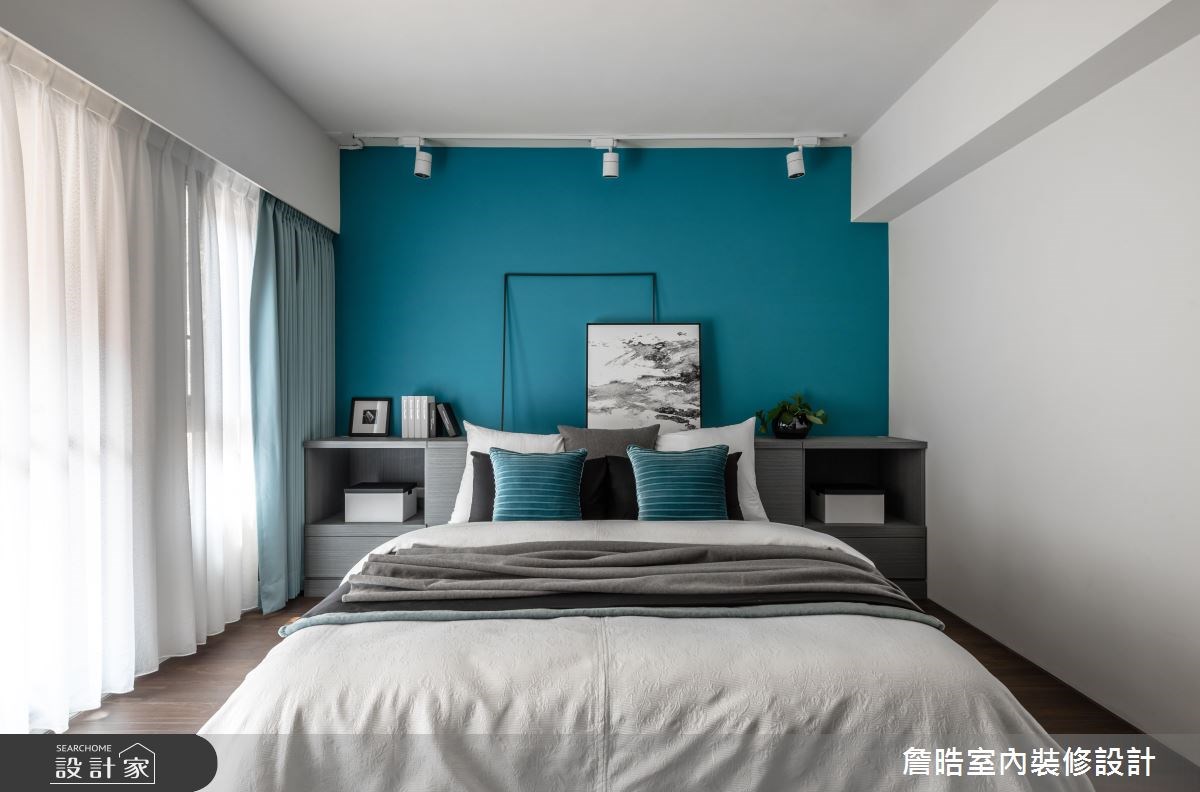 60坪新成屋(5年以下)＿現代風臥室案例圖片＿詹晧室內裝修設計有限公司＿詹晧設計04_60坪現代風之21