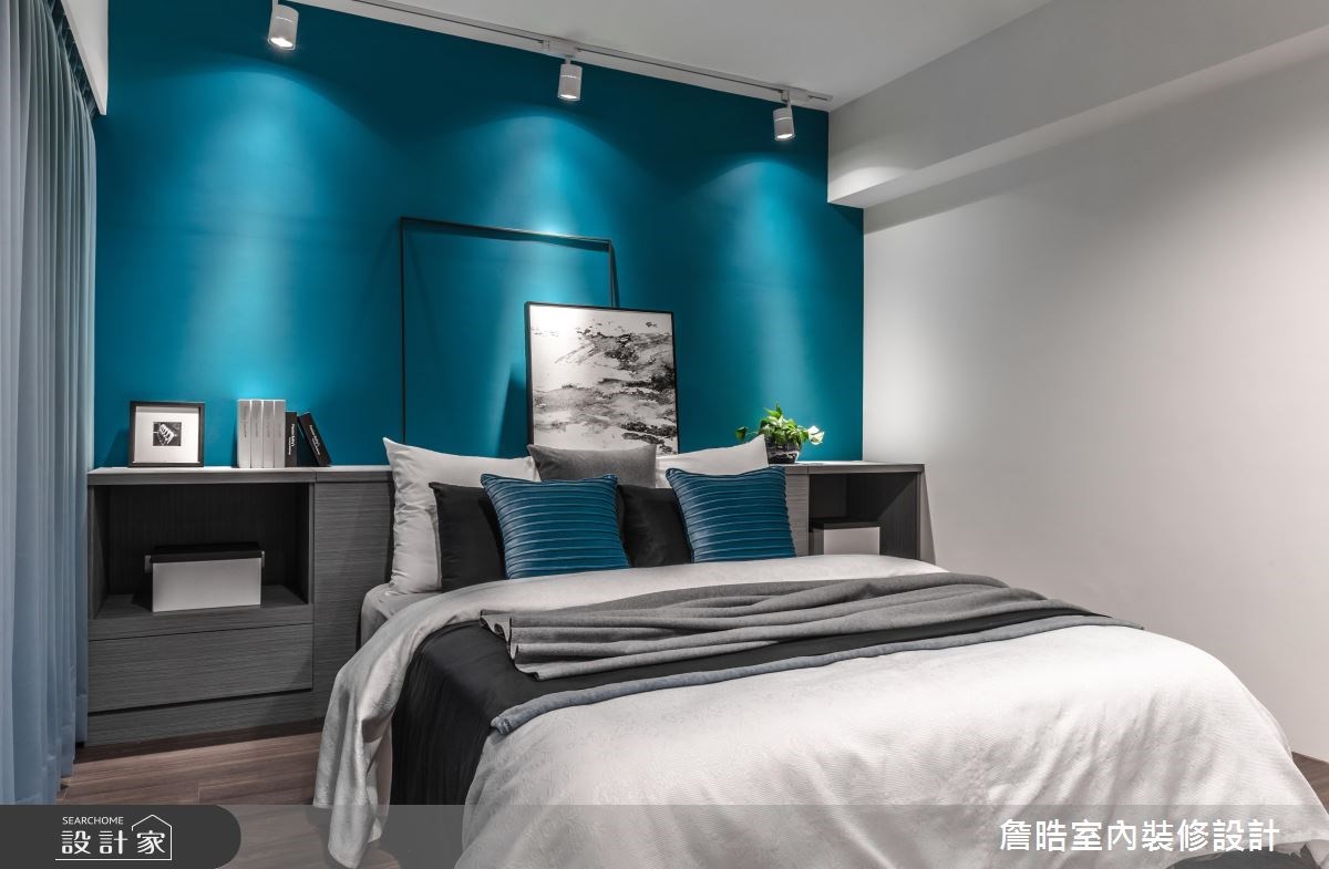 60坪新成屋(5年以下)＿現代風臥室案例圖片＿詹晧室內裝修設計有限公司＿詹晧設計04_60坪現代風之23