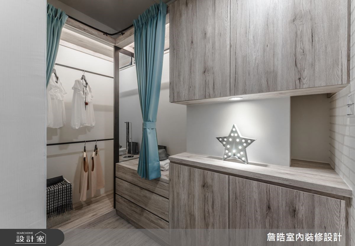 60坪新成屋(5年以下)＿現代風更衣間案例圖片＿詹晧室內裝修設計有限公司＿詹晧設計04_60坪現代風之31