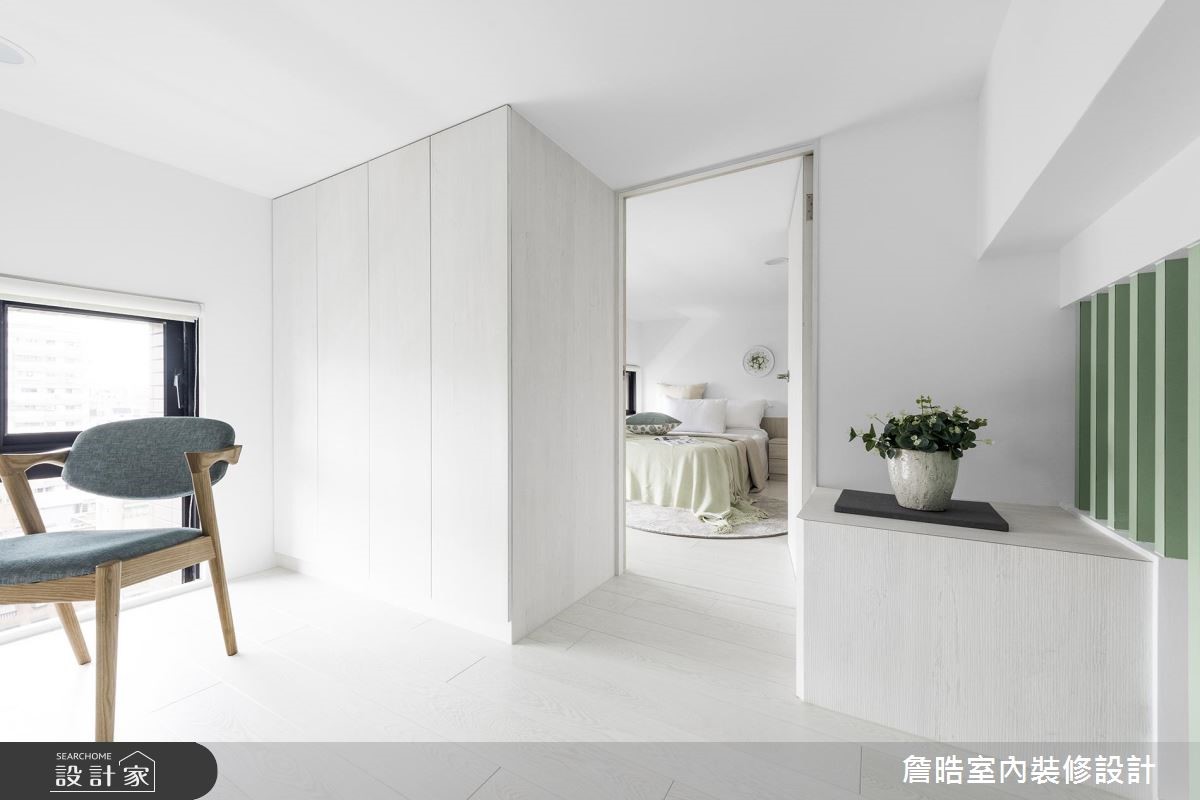12坪新成屋(5年以下)＿現代風臥室案例圖片＿詹晧室內裝修設計有限公司＿詹晧設計08_12坪三房現代風之13