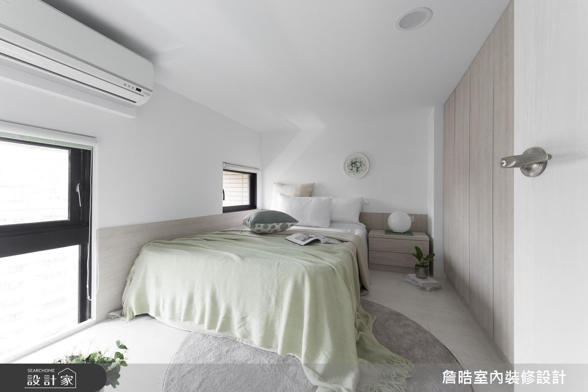 12坪新成屋(5年以下)＿現代風臥室案例圖片＿詹晧室內裝修設計有限公司＿詹晧設計08_12坪三房現代風之14