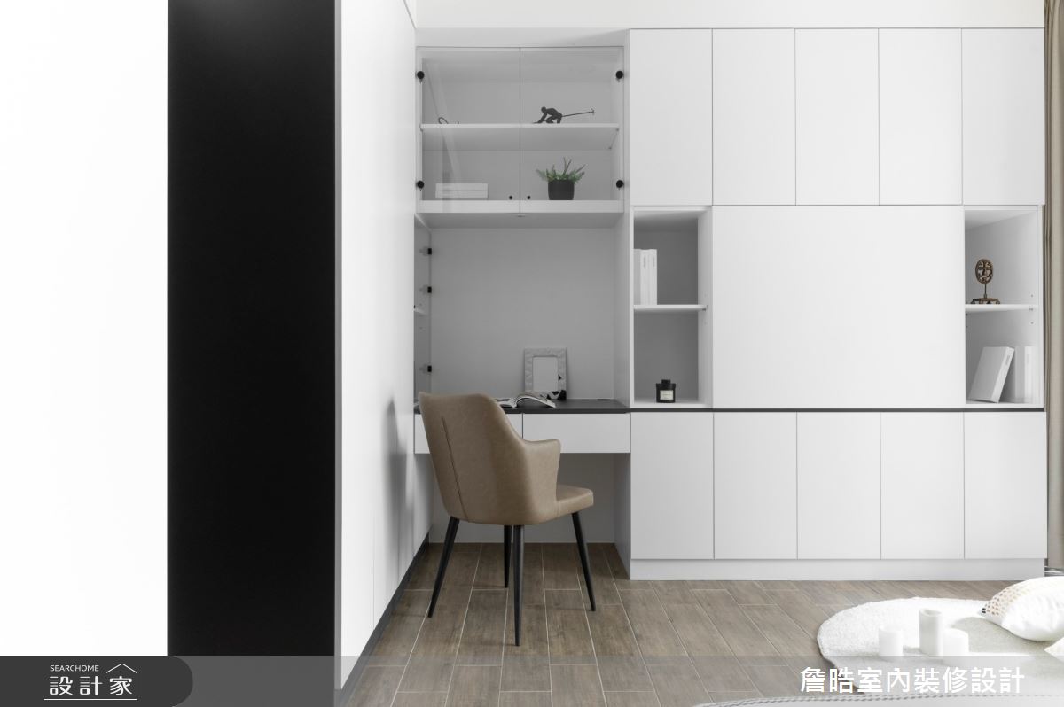 50坪新成屋(5年以下)＿現代風臥室案例圖片＿詹晧室內裝修設計有限公司＿詹晧設計12_50坪現代風之16