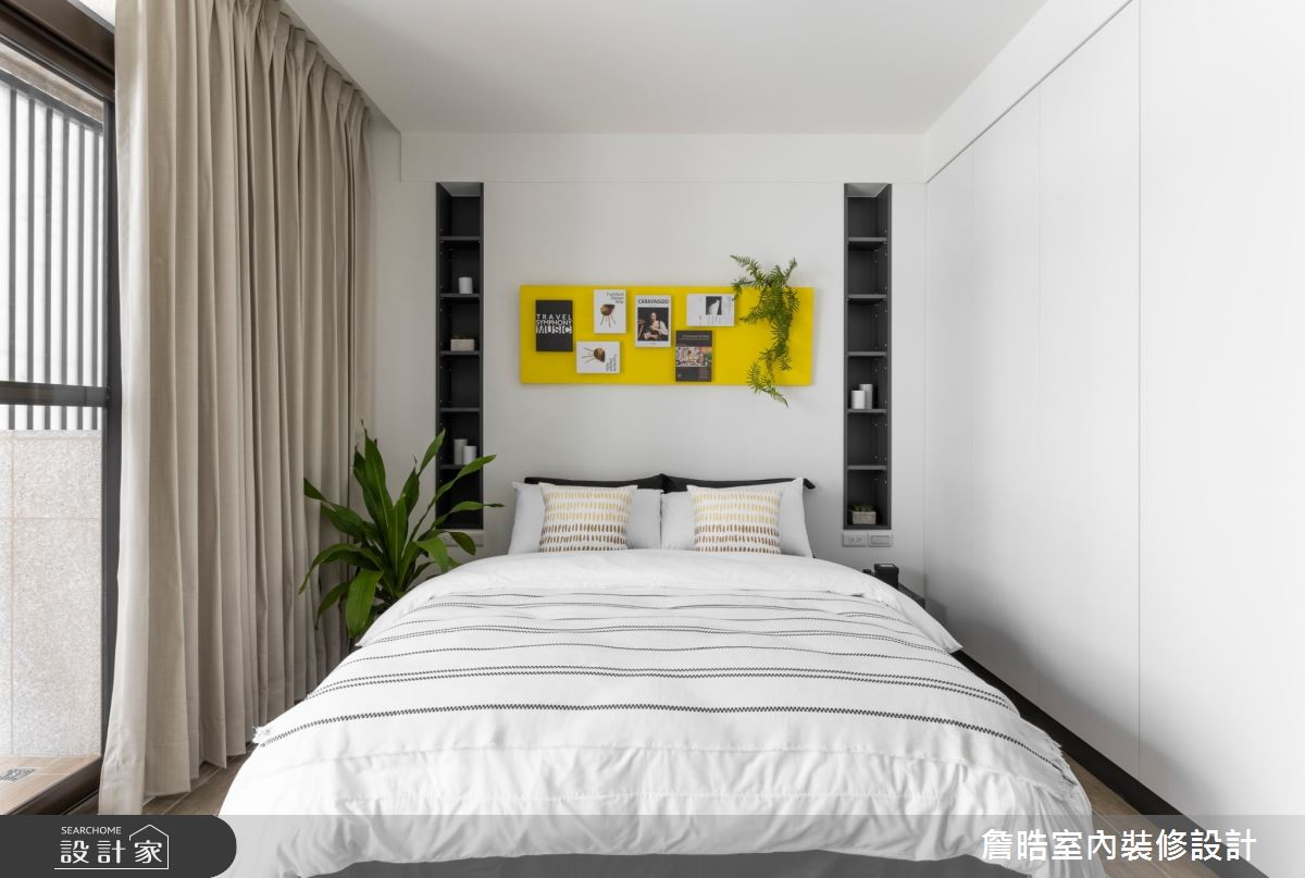 50坪新成屋(5年以下)＿現代風臥室案例圖片＿詹晧室內裝修設計有限公司＿詹晧設計12_50坪現代風之15