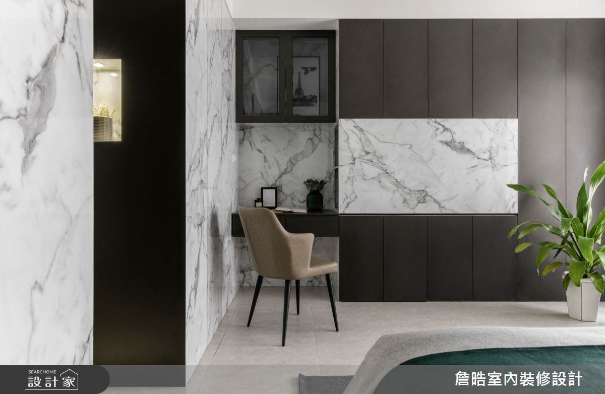 50坪新成屋(5年以下)＿現代風臥室案例圖片＿詹晧室內裝修設計有限公司＿詹晧設計12_50坪現代風之11