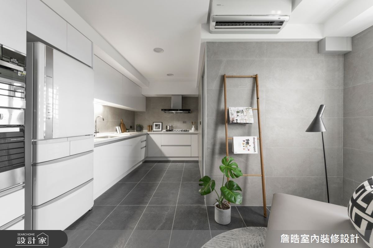 45坪老屋(16~30年)＿現代風廚房多功能室案例圖片＿詹晧室內裝修設計有限公司＿詹晧設計13_45坪老屋翻新現代風之14