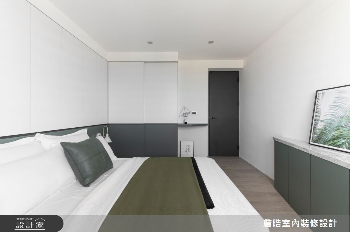 45坪老屋(16~30年)＿現代風臥室案例圖片＿詹晧室內裝修設計有限公司＿詹晧設計13_45坪老屋翻新現代風之18
