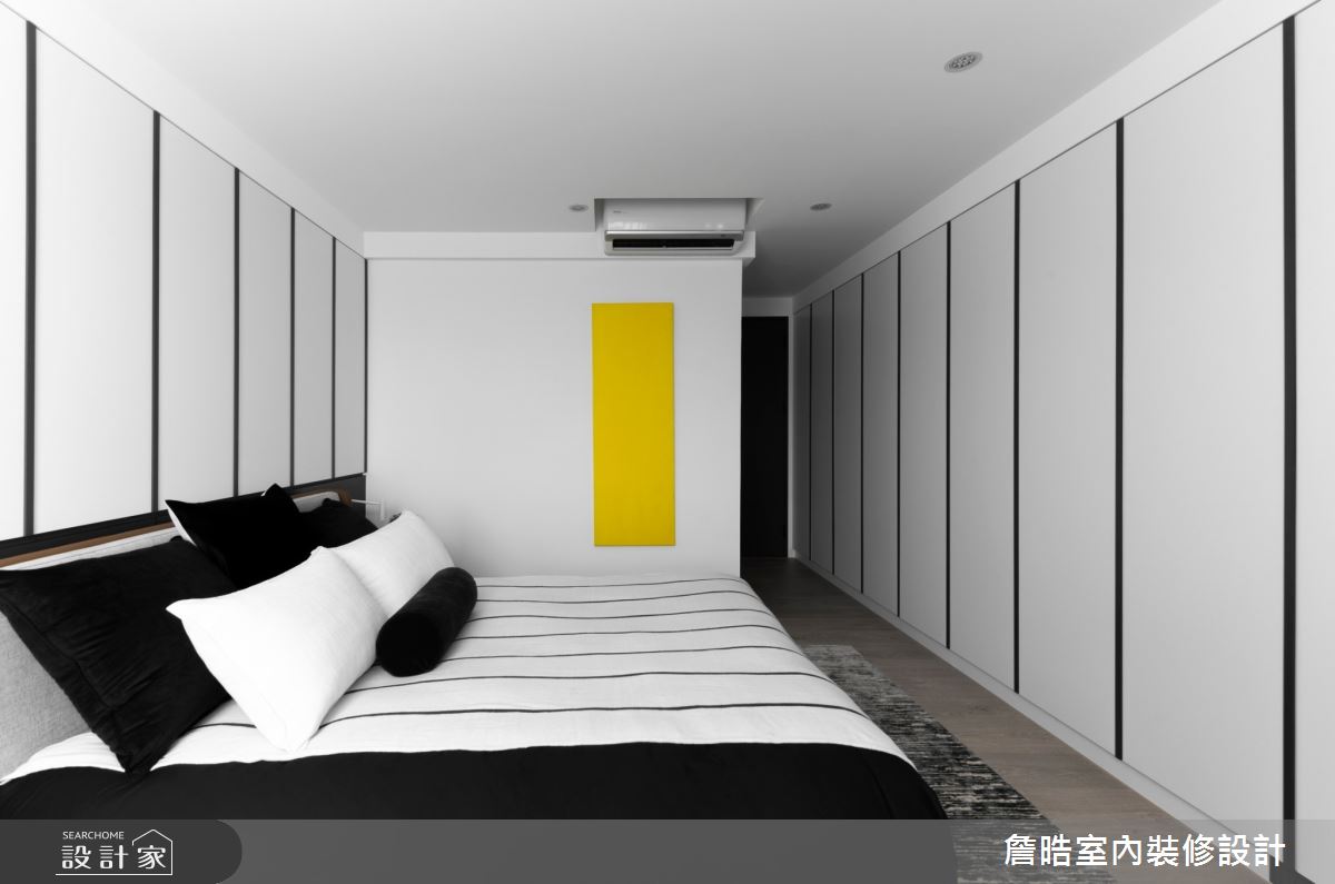 45坪老屋(16~30年)＿現代風臥室案例圖片＿詹晧室內裝修設計有限公司＿詹晧設計13_45坪老屋翻新現代風之23