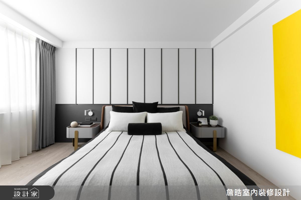 45坪老屋(16~30年)＿現代風臥室案例圖片＿詹晧室內裝修設計有限公司＿詹晧設計13_45坪老屋翻新現代風之21