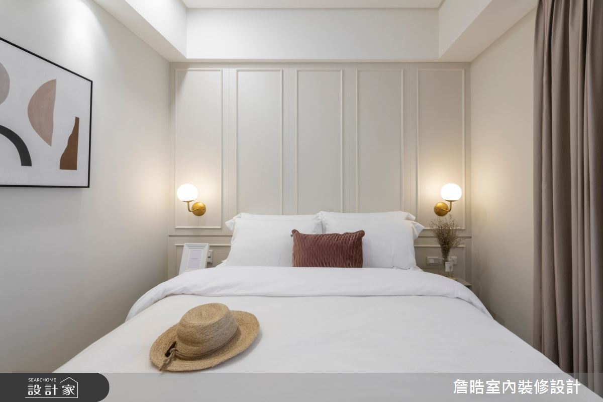 30坪新成屋(5年以下)＿現代風臥室案例圖片＿詹晧室內裝修設計有限公司＿詹晧設計14_30坪現代風之22