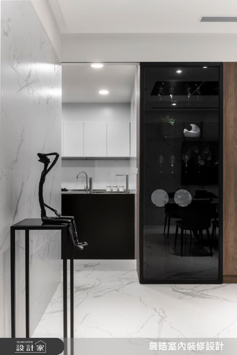 30坪新成屋(5年以下)＿現代風廚房案例圖片＿詹晧室內裝修設計有限公司＿詹晧設計15_30坪現代風之12