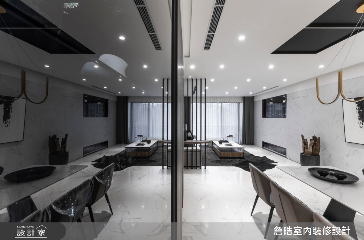 30坪新成屋(5年以下)＿現代風客廳餐廳案例圖片＿詹晧室內裝修設計有限公司＿詹晧設計15_30坪現代風之10