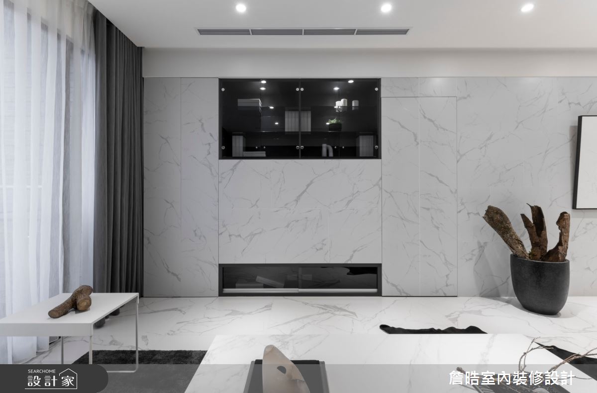 30坪新成屋(5年以下)＿現代風客廳案例圖片＿詹晧室內裝修設計有限公司＿詹晧設計15_30坪現代風之5
