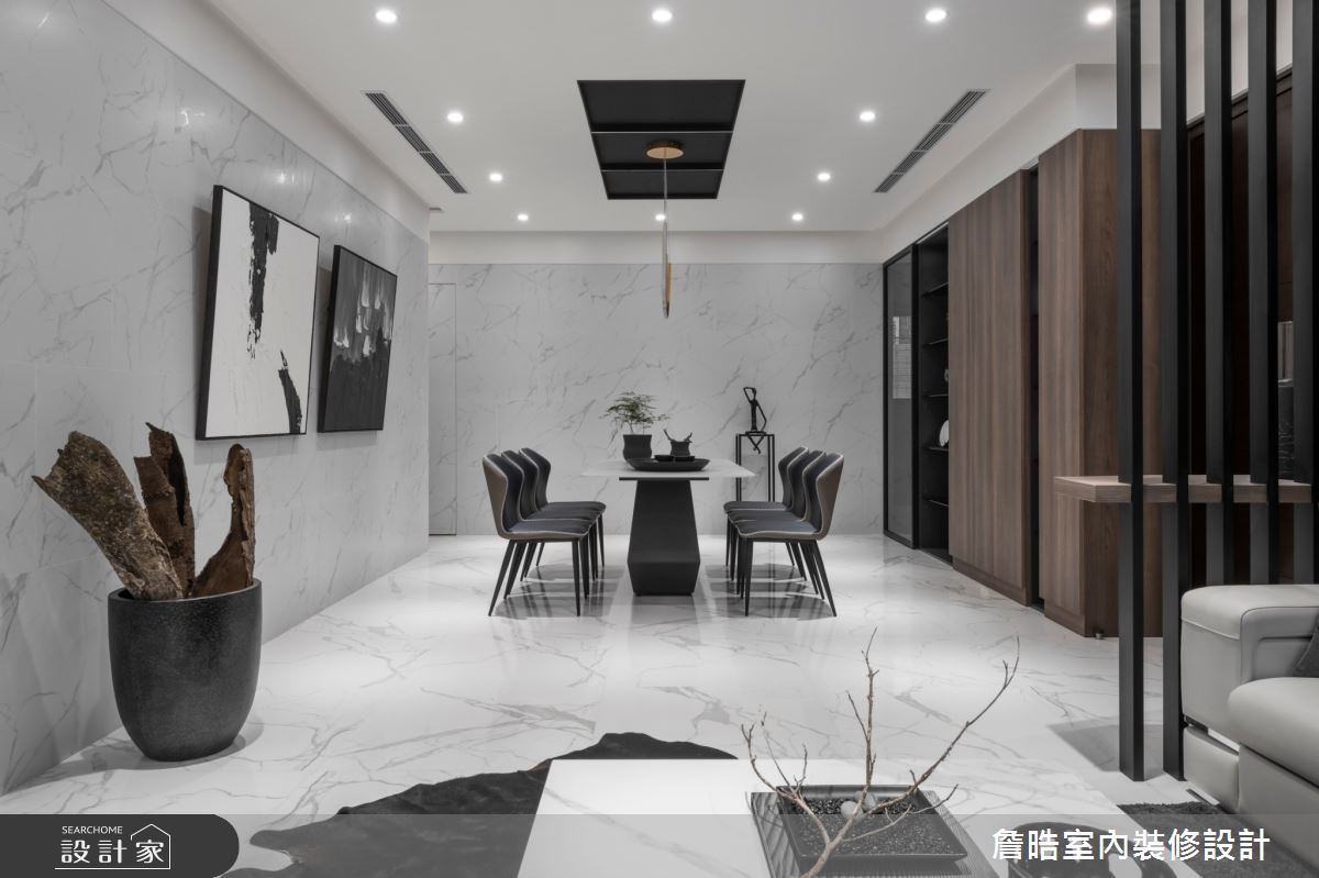 30坪新成屋(5年以下)＿現代風餐廳案例圖片＿詹晧室內裝修設計有限公司＿詹晧設計15_30坪現代風之8