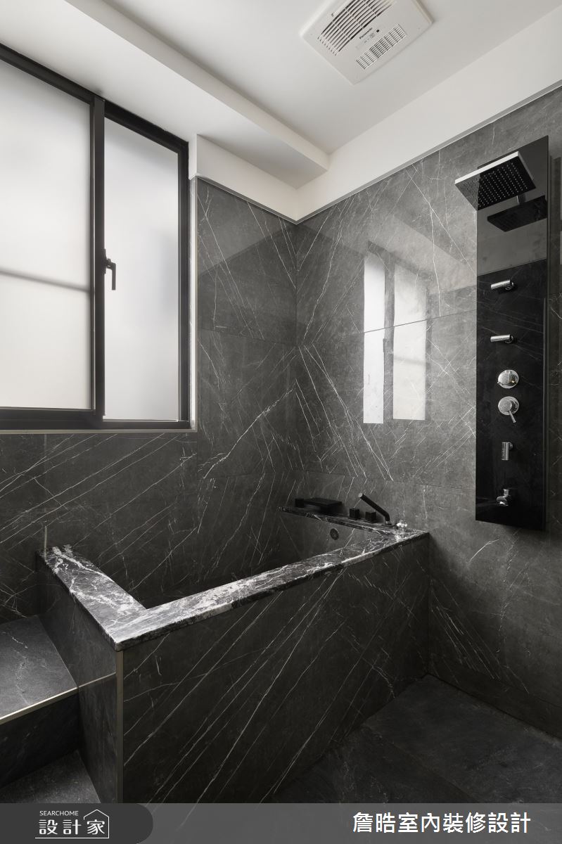 90坪新成屋(5年以下)＿現代風浴室案例圖片＿詹晧室內裝修設計有限公司＿詹晧設計19_90坪現代風之58