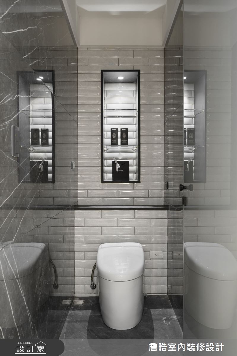 90坪新成屋(5年以下)＿現代風浴室案例圖片＿詹晧室內裝修設計有限公司＿詹晧設計19_90坪現代風之63