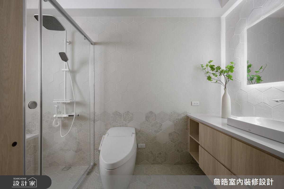90坪新成屋(5年以下)＿現代風浴室案例圖片＿詹晧室內裝修設計有限公司＿詹晧設計19_90坪現代風之59
