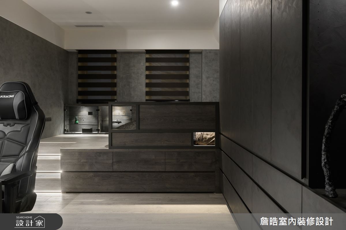 90坪新成屋(5年以下)＿現代風臥室案例圖片＿詹晧室內裝修設計有限公司＿詹晧設計19_90坪現代風之46