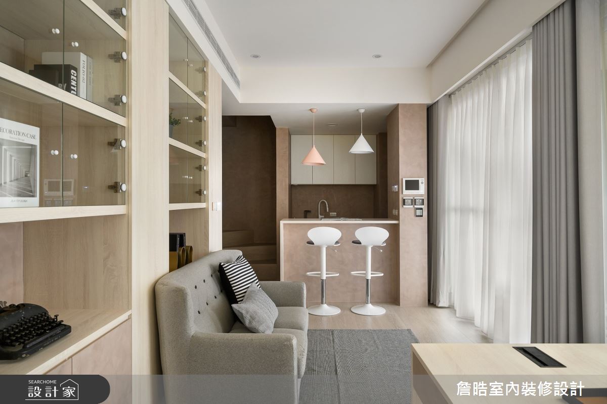 90坪新成屋(5年以下)＿現代風吧檯多功能室案例圖片＿詹晧室內裝修設計有限公司＿詹晧設計19_90坪現代風之52