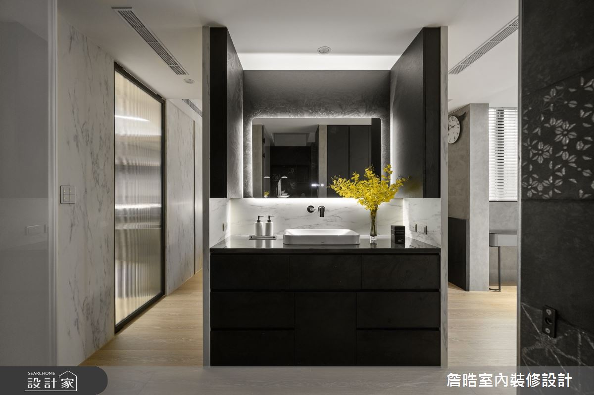 90坪新成屋(5年以下)＿現代風走廊案例圖片＿詹晧室內裝修設計有限公司＿詹晧設計19_90坪現代風之32