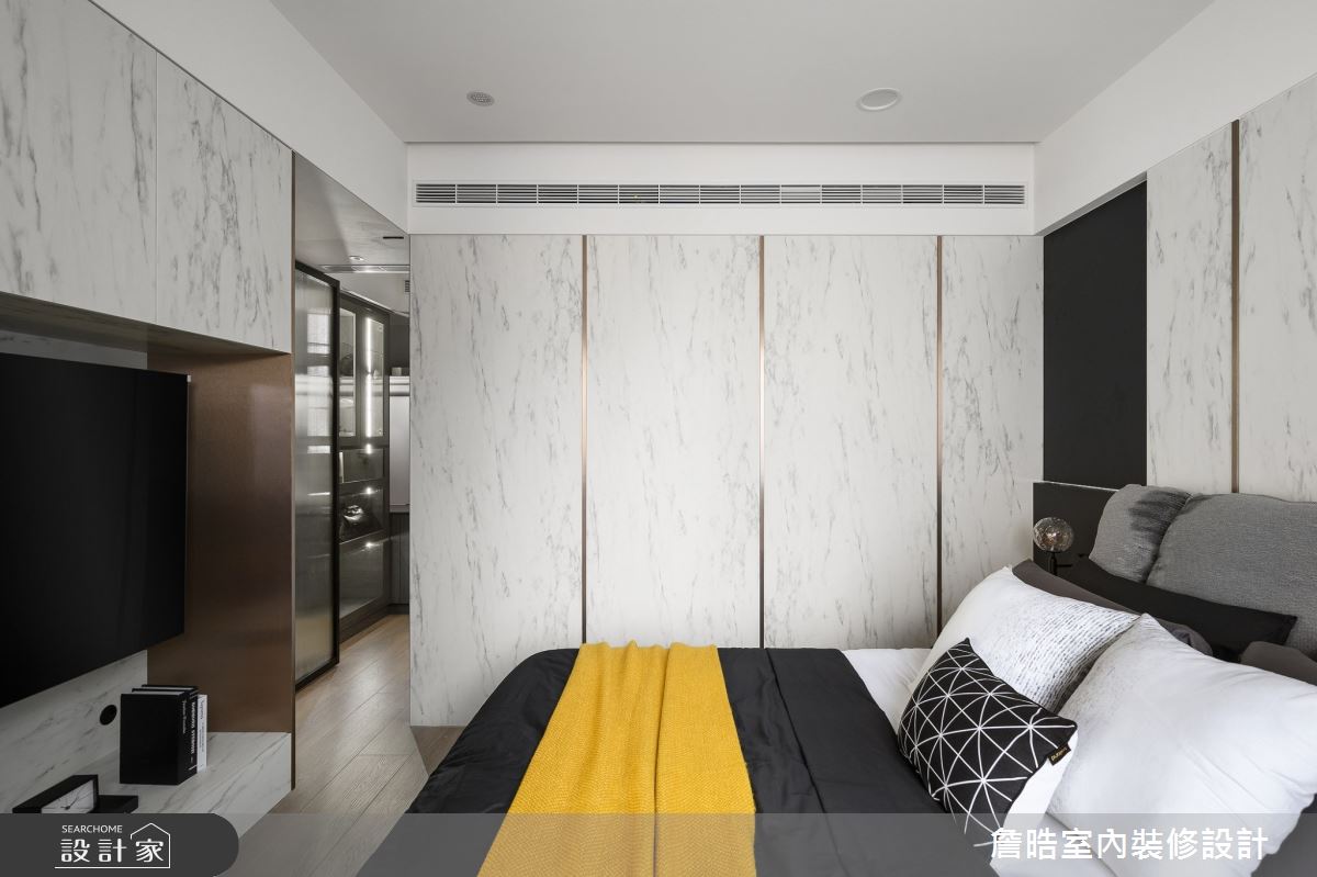 90坪新成屋(5年以下)＿現代風臥室案例圖片＿詹晧室內裝修設計有限公司＿詹晧設計19_90坪現代風之37