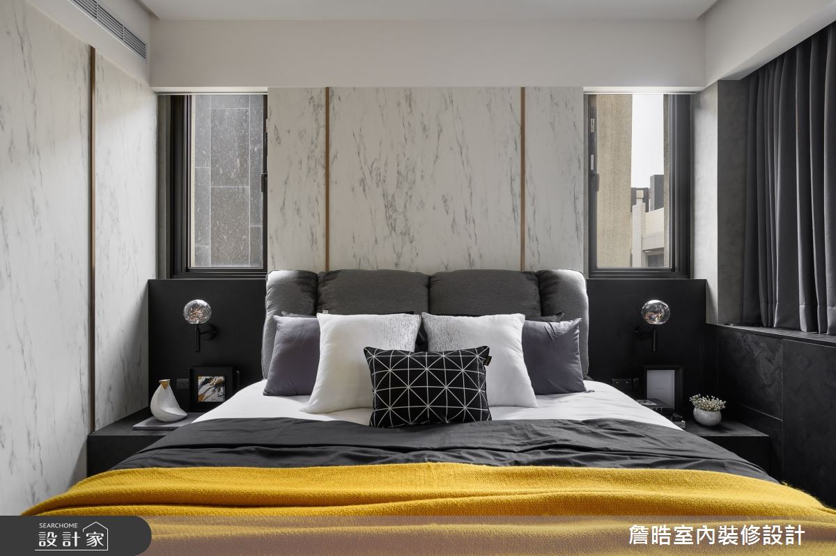 90坪新成屋(5年以下)＿現代風臥室案例圖片＿詹晧室內裝修設計有限公司＿詹晧設計19_90坪現代風之35