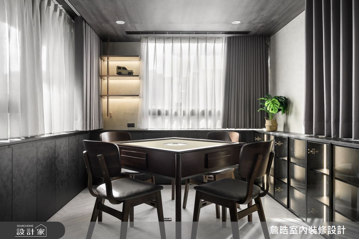 90坪新成屋(5年以下)＿現代風多功能室案例圖片＿詹晧室內裝修設計有限公司＿詹晧設計19_90坪現代風之2