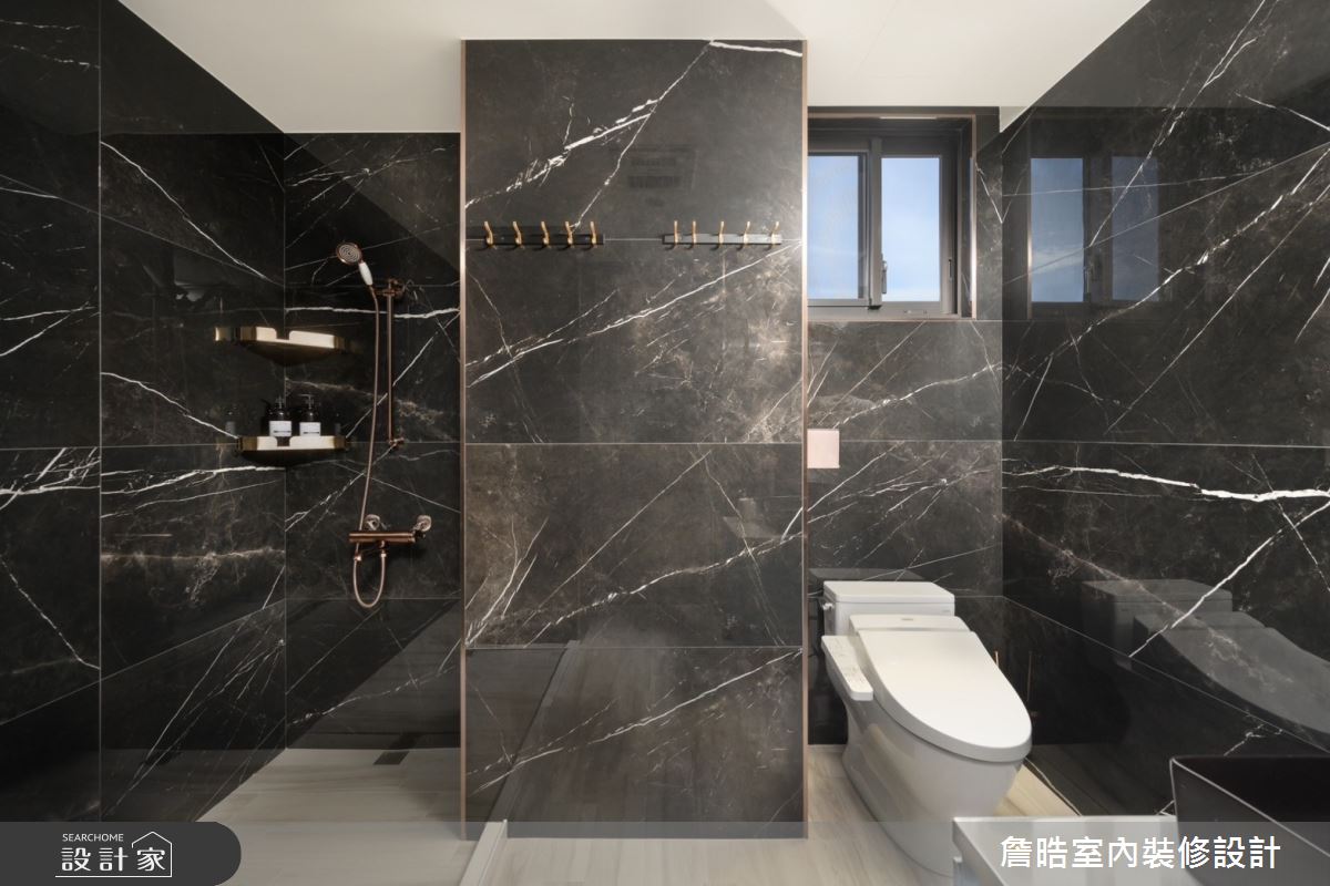 30坪新成屋(5年以下)＿侘寂風浴室案例圖片＿詹晧室內裝修設計有限公司＿詹晧設計20_30坪侘寂風之20