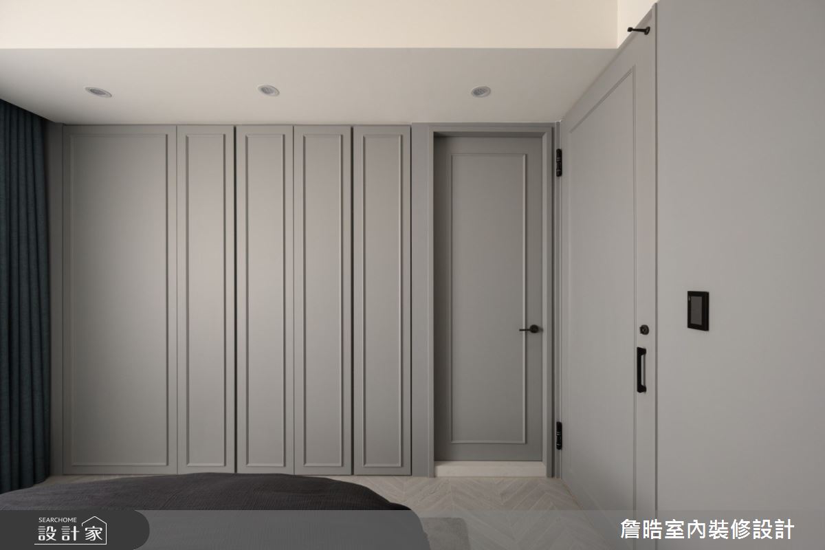 30坪新成屋(5年以下)＿侘寂風臥室案例圖片＿詹晧室內裝修設計有限公司＿詹晧設計20_30坪侘寂風之17