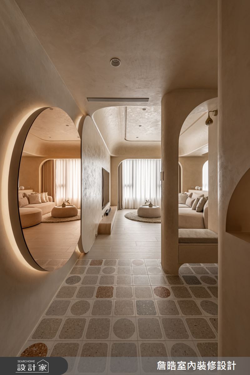 30坪預售屋＿侘寂風玄關案例圖片＿詹晧室內裝修設計有限公司＿詹晧設計22_30坪侘寂風之1